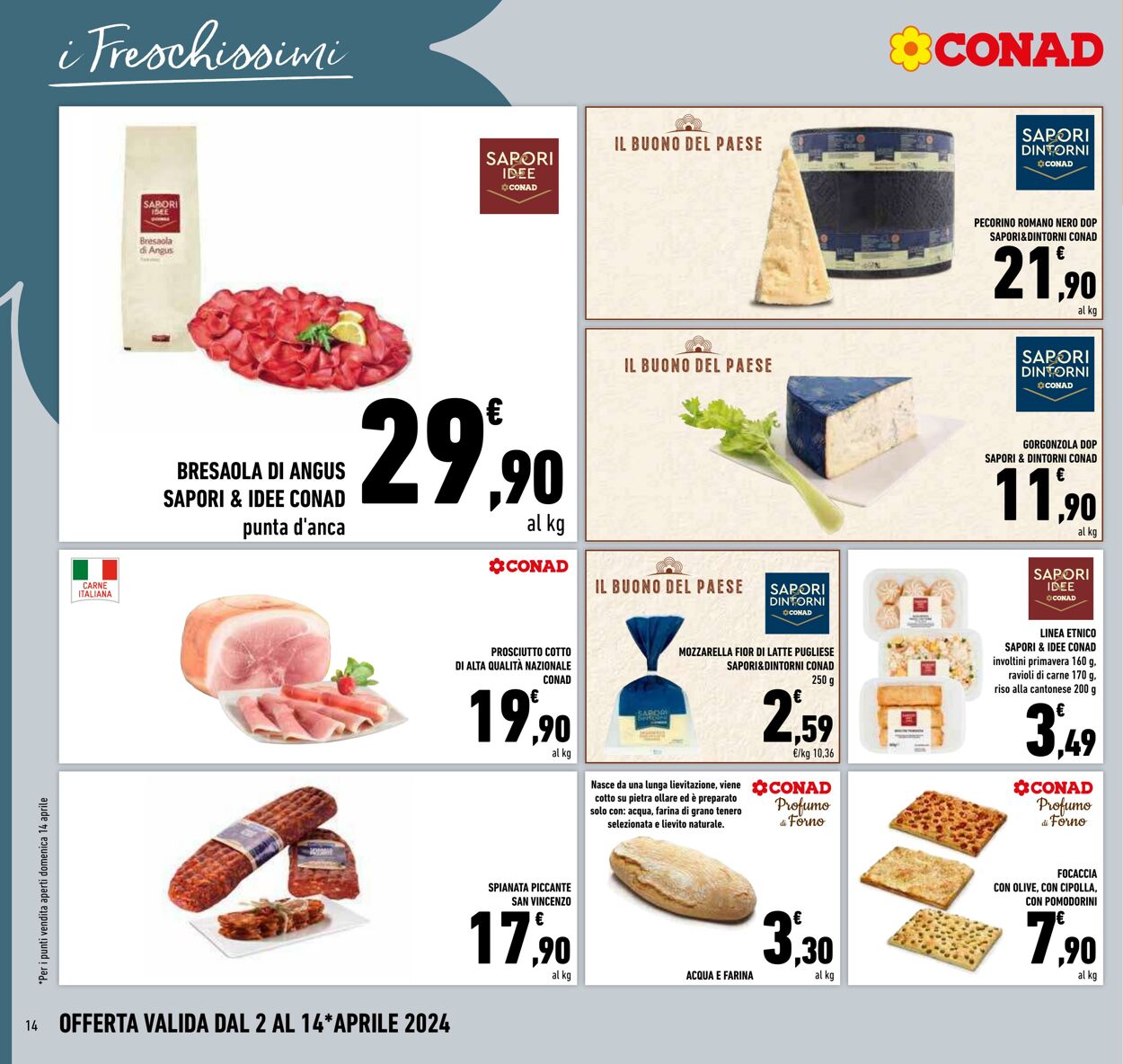 Volantino Conad 02.04.2024 - 14.04.2024