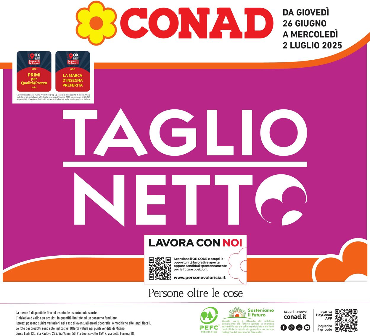Volantino Conad 23.06.2025 - 23.06.2025