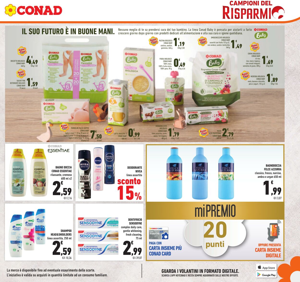 Volantino Conad 05.08.2024 - 15.09.2024