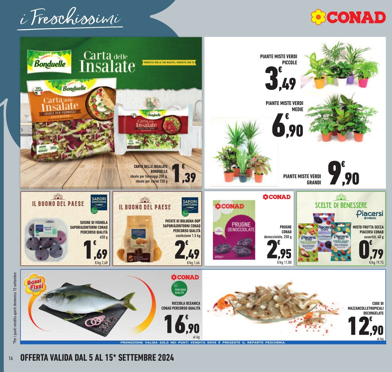 Volantino Conad 05.08.2024 - 15.09.2024