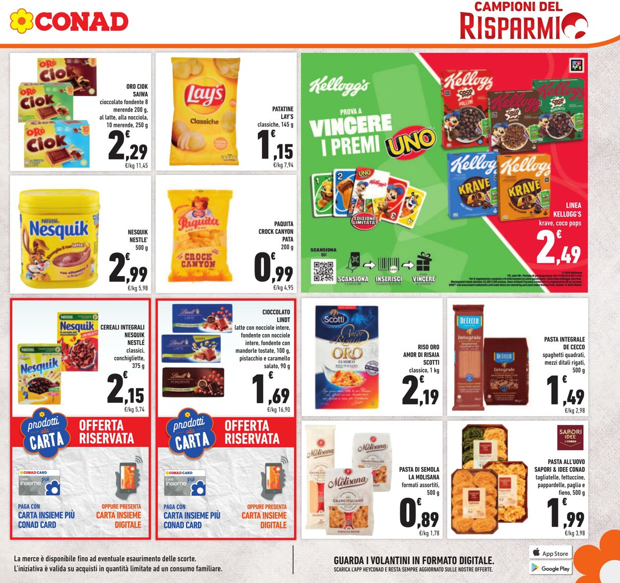 Volantino Conad 05.08.2024 - 15.09.2024