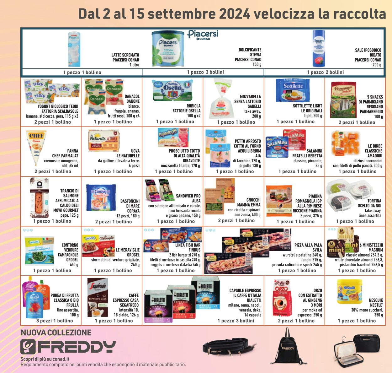 Volantino Conad 05.08.2024 - 15.09.2024