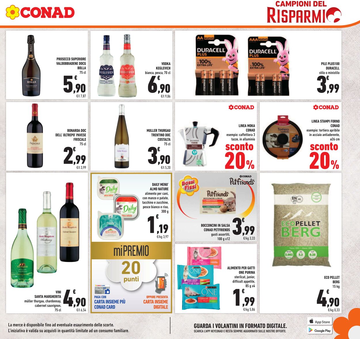 Volantino Conad 05.08.2024 - 15.09.2024