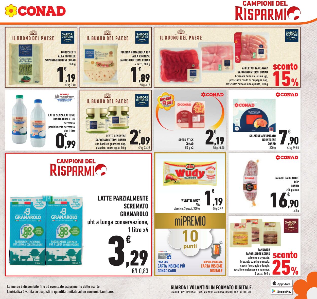 Volantino Conad 05.08.2024 - 15.09.2024