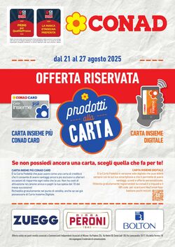 Volantino Conad 19.08.2025 - 19.08.2025