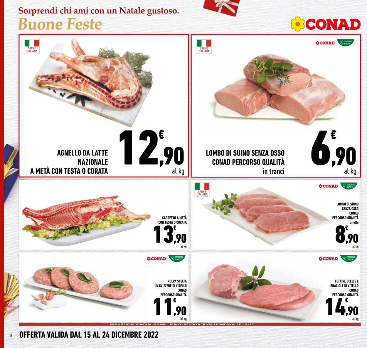 Volantino Conad 15.12.2022 - 24.12.2022