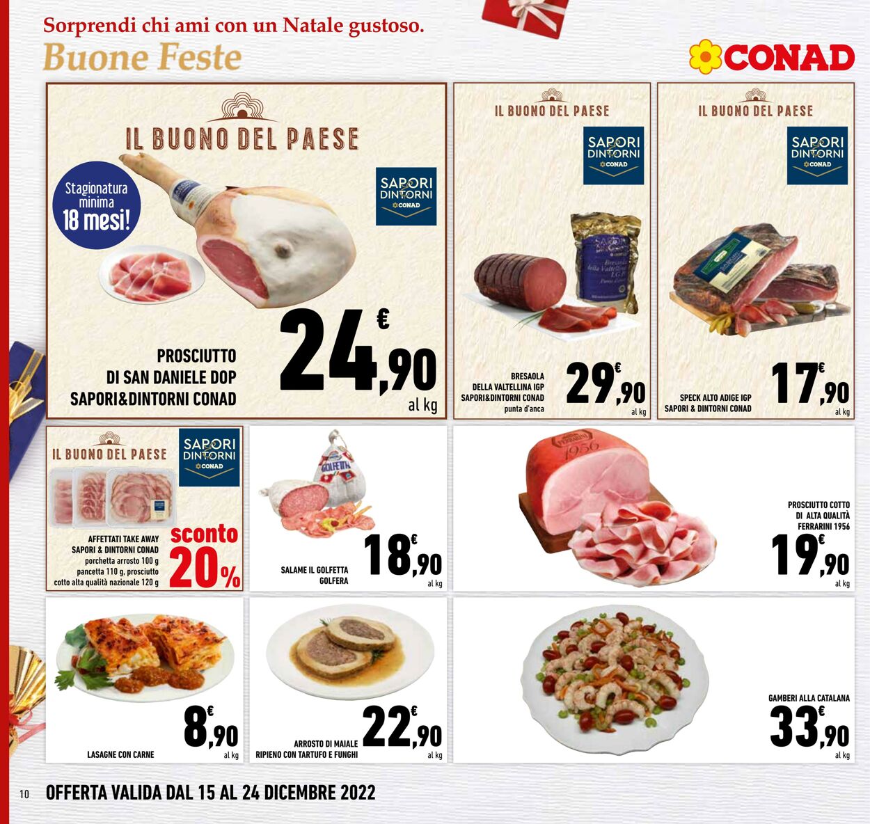 Volantino Conad 15.12.2022 - 24.12.2022