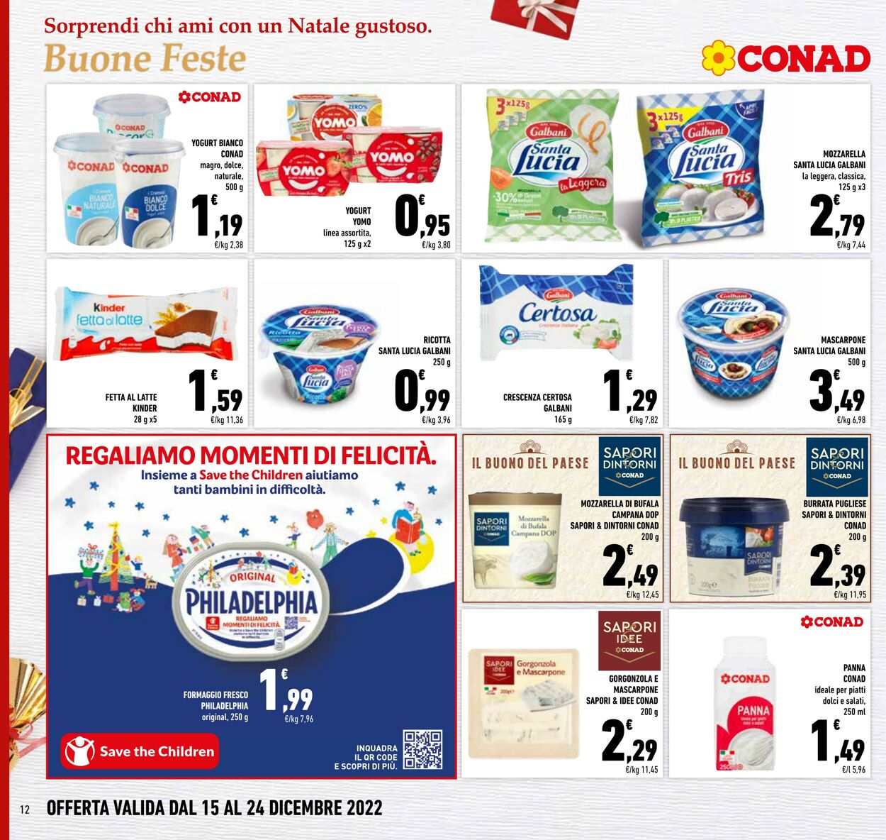 Volantino Conad 15.12.2022 - 24.12.2022