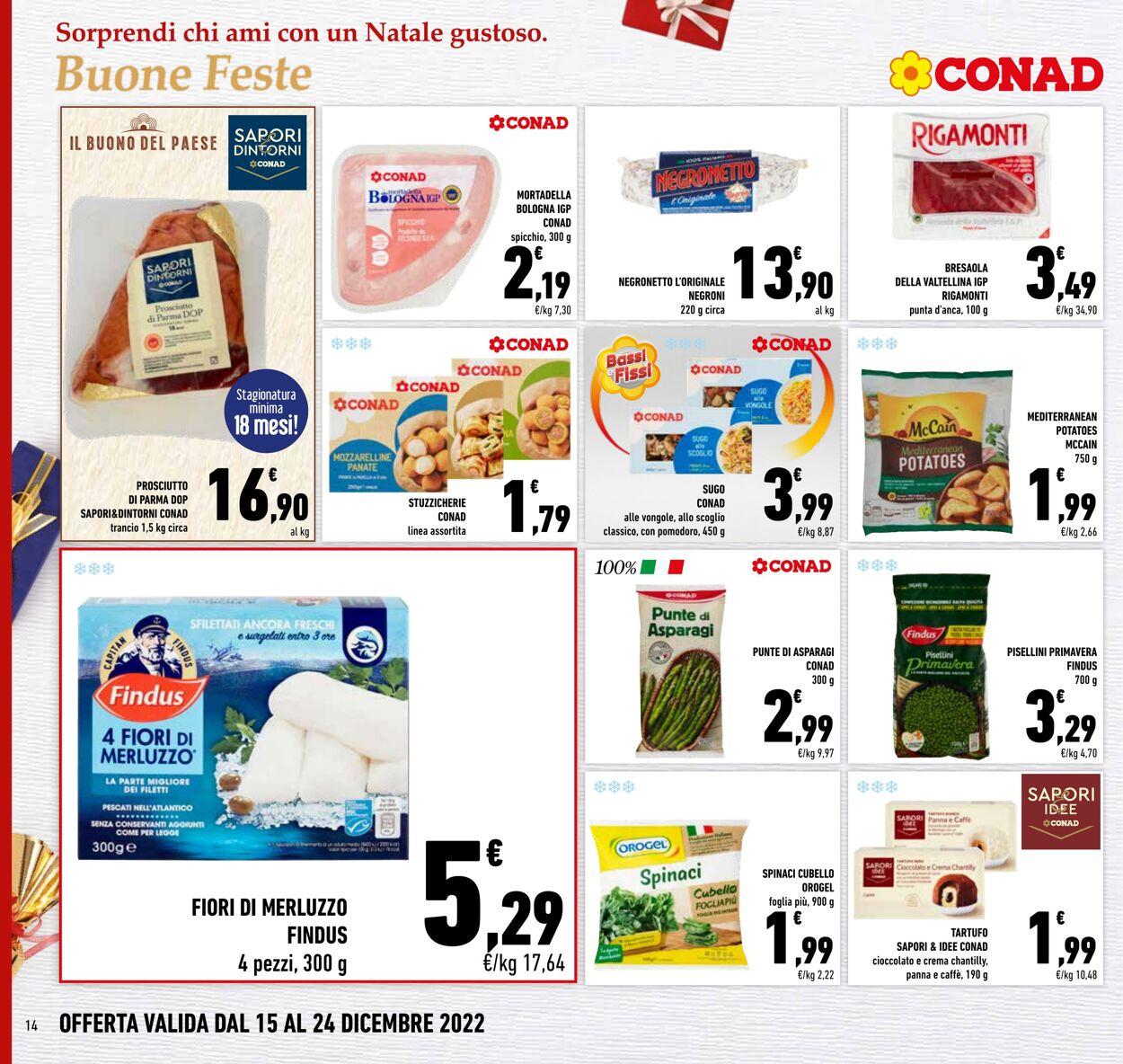 Volantino Conad 15.12.2022 - 24.12.2022