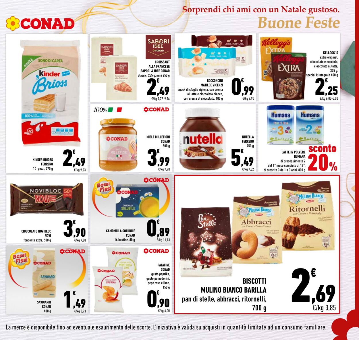 Volantino Conad 15.12.2022 - 24.12.2022