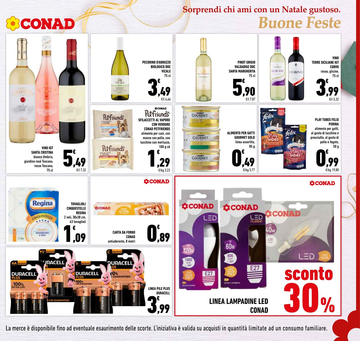 Volantino Conad 15.12.2022 - 24.12.2022