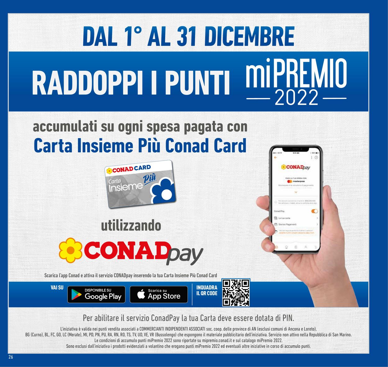 Volantino Conad 15.12.2022 - 24.12.2022