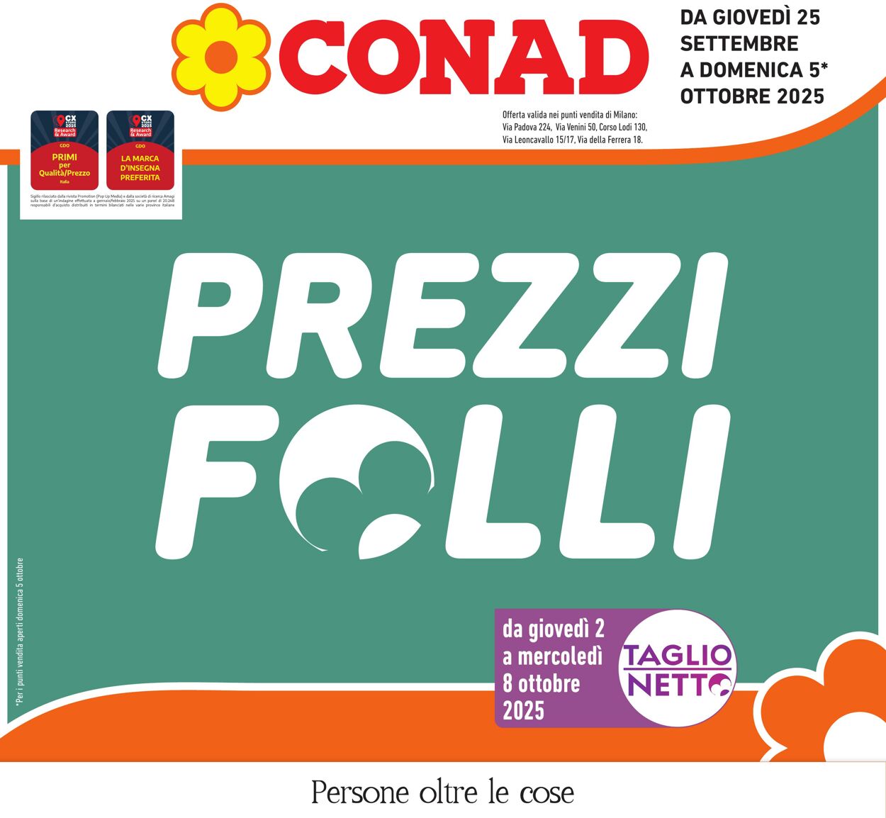 Volantino Conad 05.10.2025 - 05.10.2025