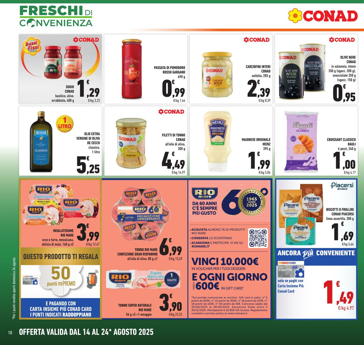 Volantino Conad 22.08.2025 - 22.08.2025
