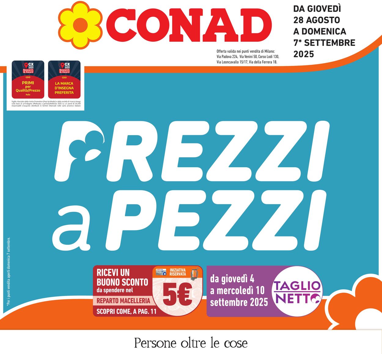 Volantino Conad 28.08.2025 - 28.08.2025