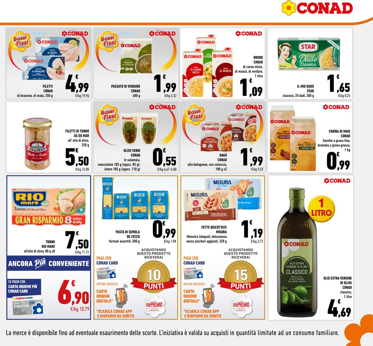 Volantino Conad 05.01.2023 - 15.01.2023