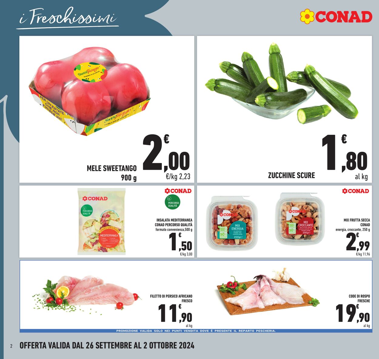 Volantino Conad 26.09.2024 - 02.10.2024