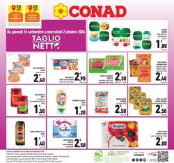 Volantino Conad 26.09.2024 - 02.10.2024