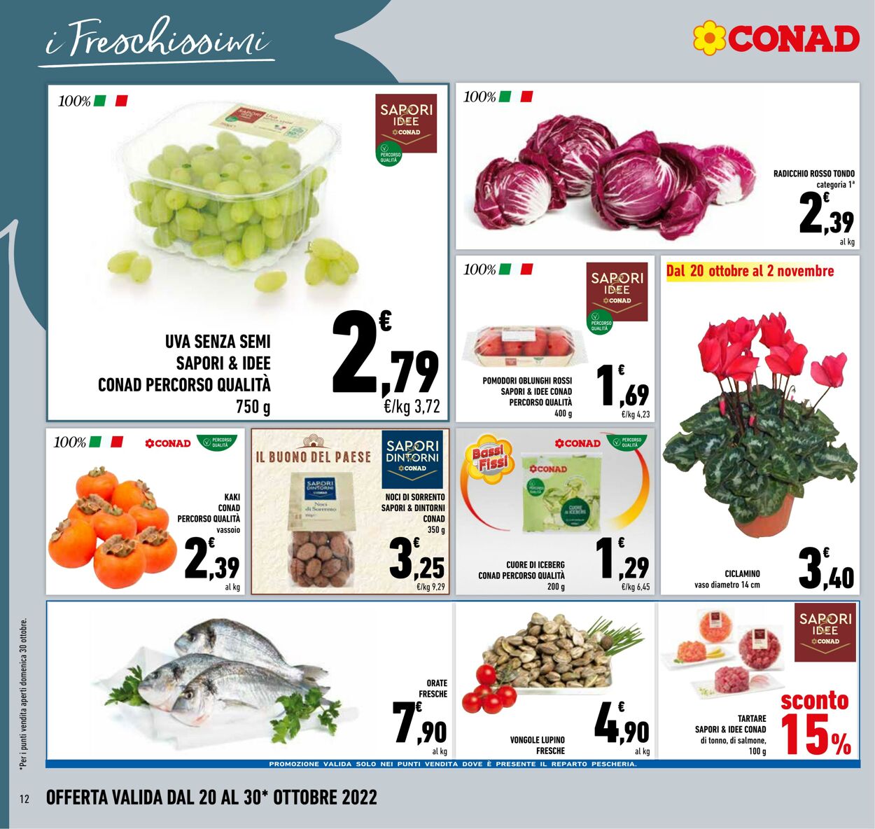 Volantino Conad 20.10.2022 - 30.10.2022