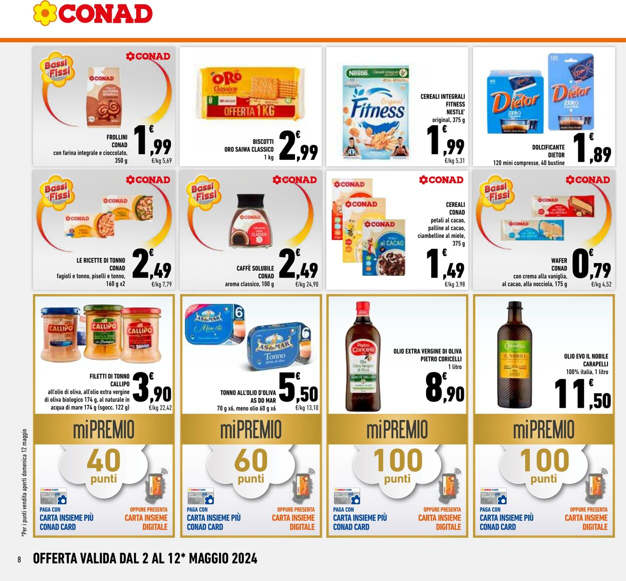 Volantino Conad 02.04.2024 - 12.05.2024