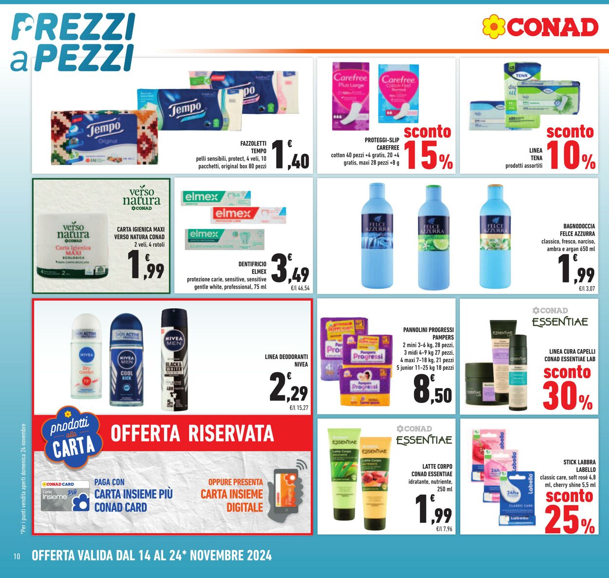 Volantino Conad 14.11.2024 - 24.11.2024