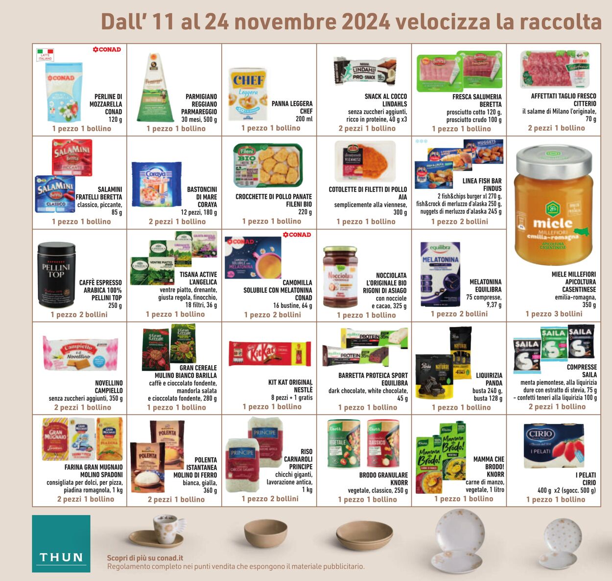 Volantino Conad 14.11.2024 - 24.11.2024