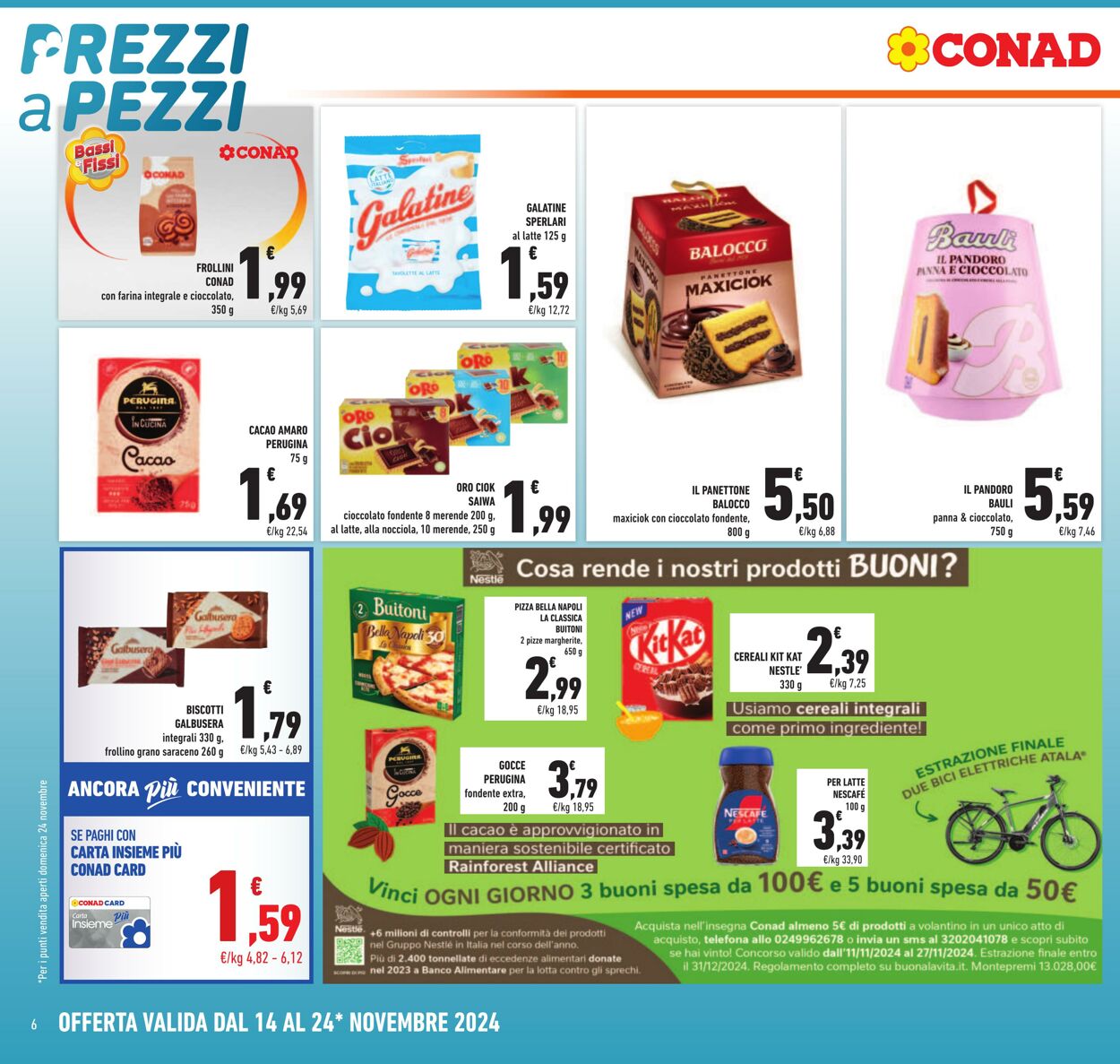 Volantino Conad 14.11.2024 - 24.11.2024