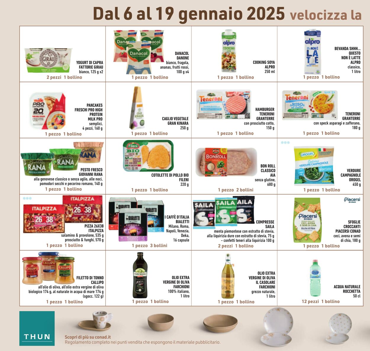 Volantino Conad 07.01.2025 - 15.01.2025