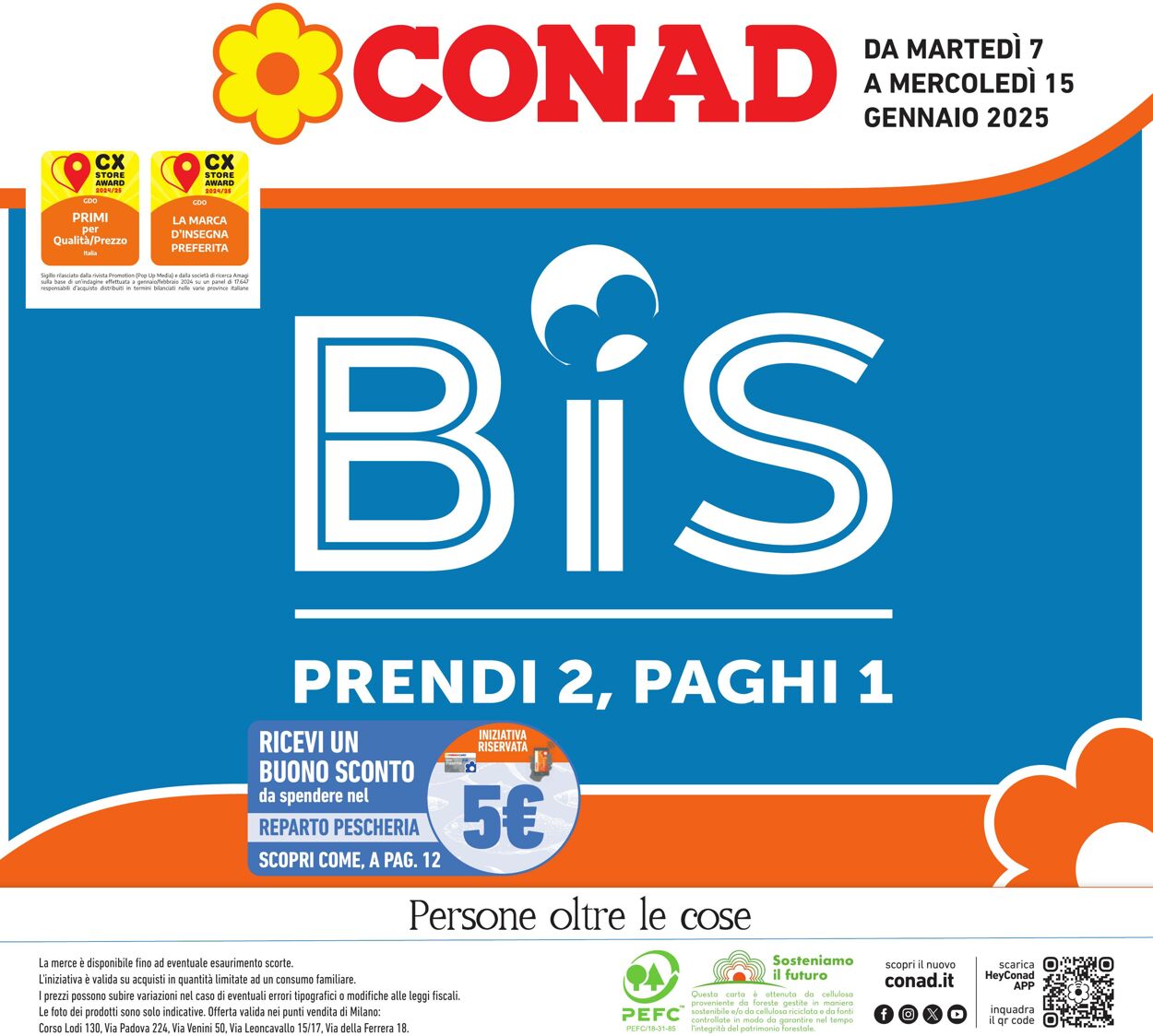 Volantino Conad 07.01.2025 - 15.01.2025