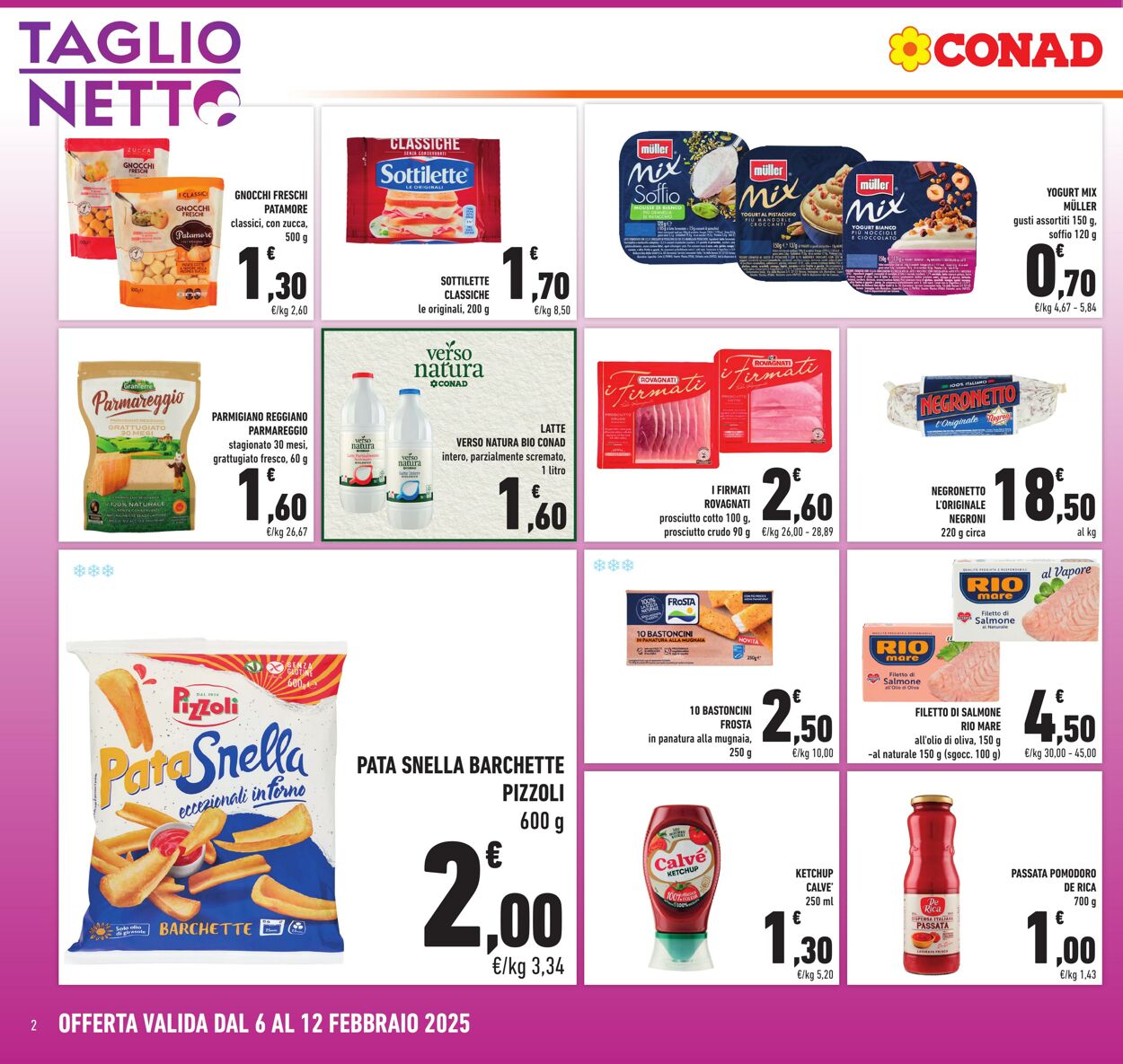 Volantino Conad 06.02.2025 - 12.02.2025