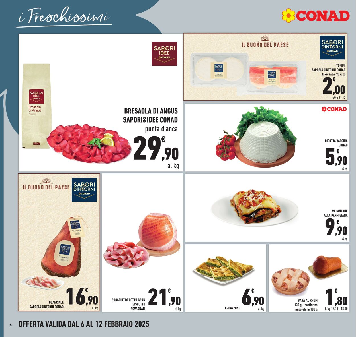 Volantino Conad 06.02.2025 - 12.02.2025