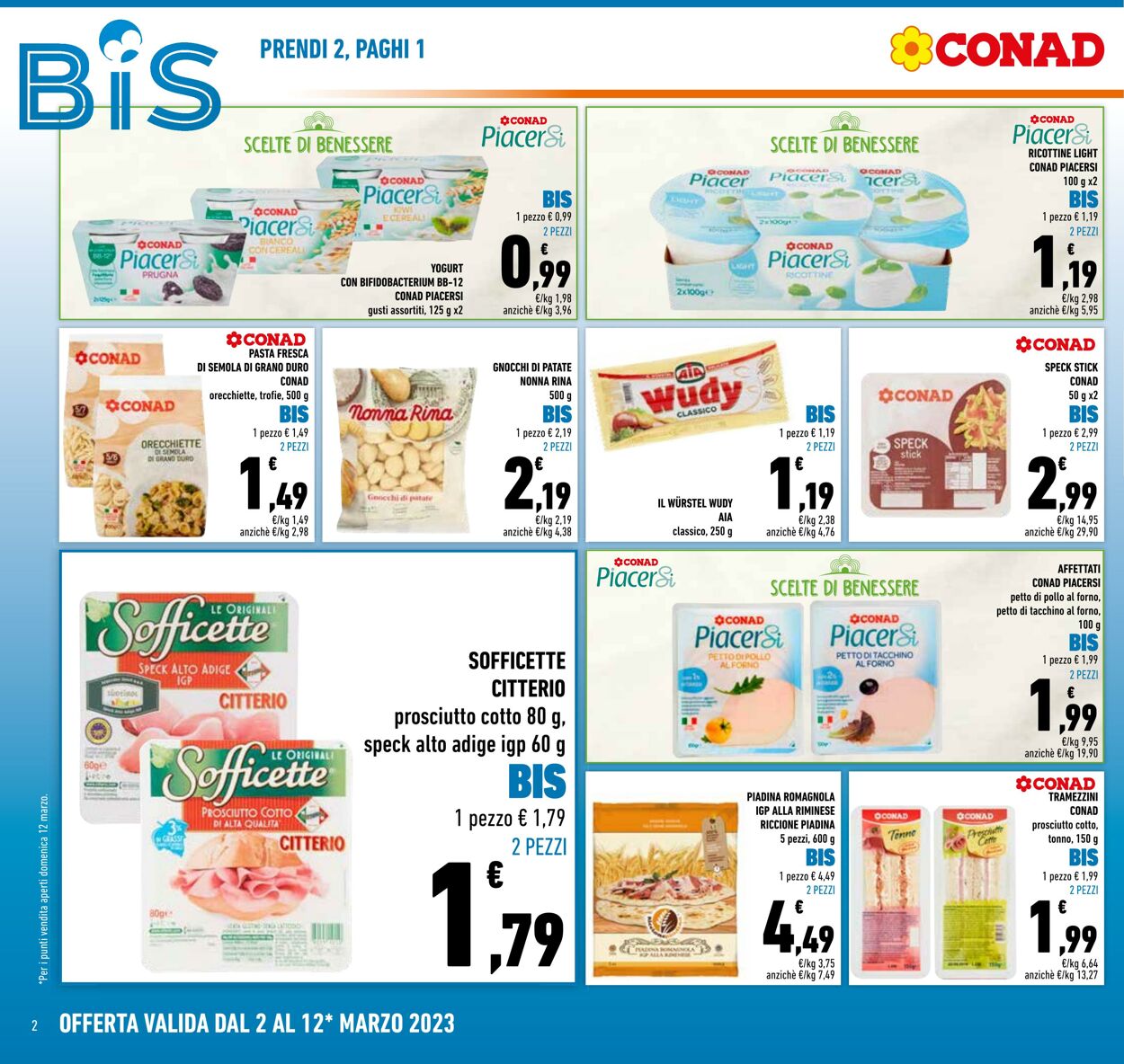 Volantino Conad 02.02.2023 - 12.03.2023