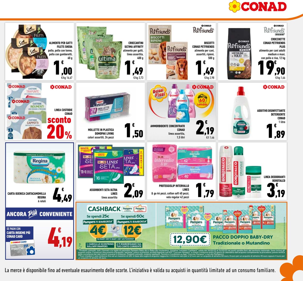 Volantino Conad 02.02.2023 - 12.03.2023