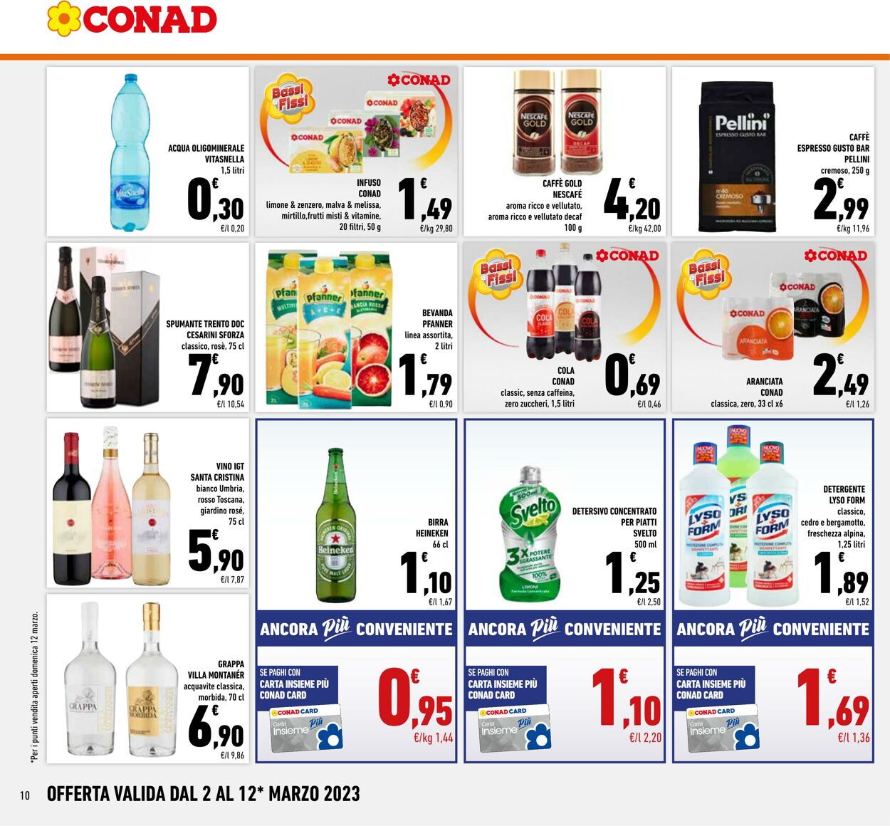 Volantino Conad 02.02.2023 - 12.03.2023