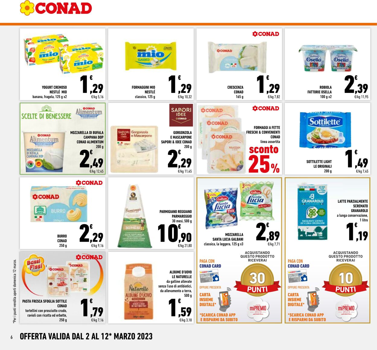 Volantino Conad 02.02.2023 - 12.03.2023