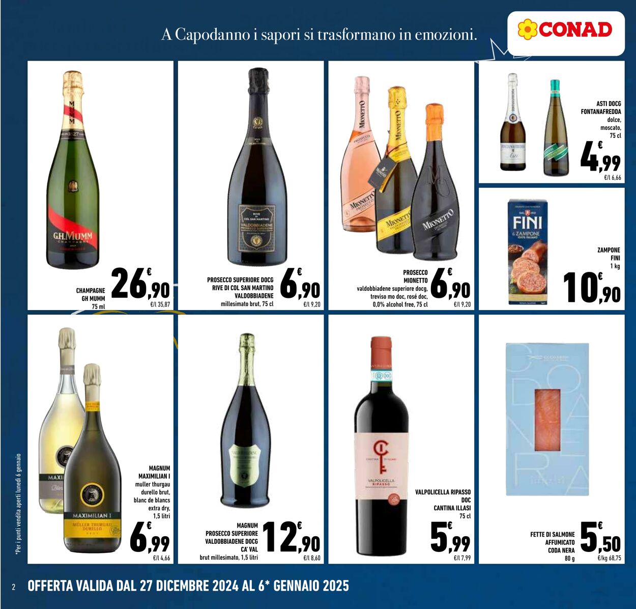 Volantino Conad 27.12.2024 - 06.01.2025