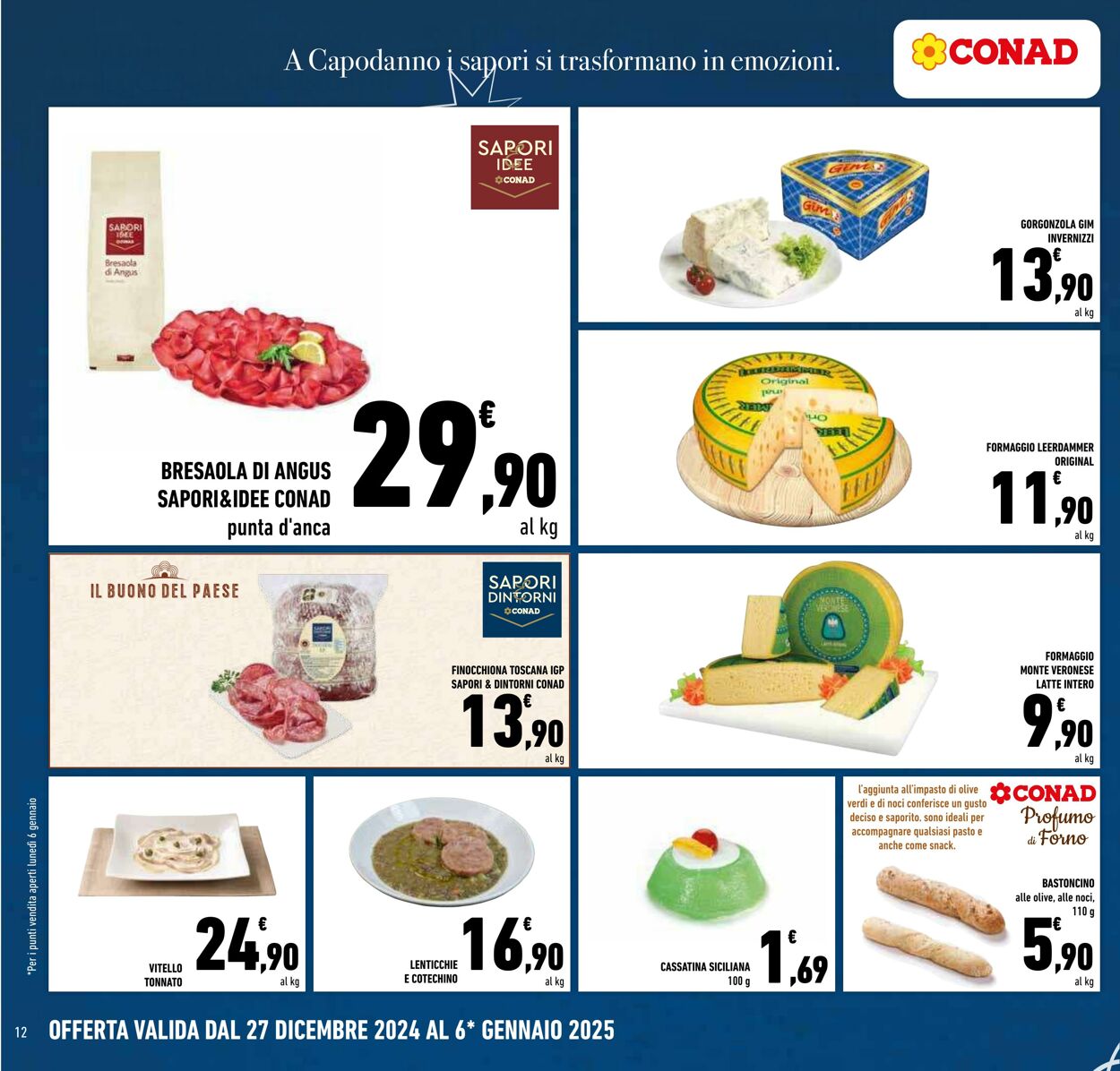 Volantino Conad 27.12.2024 - 06.01.2025