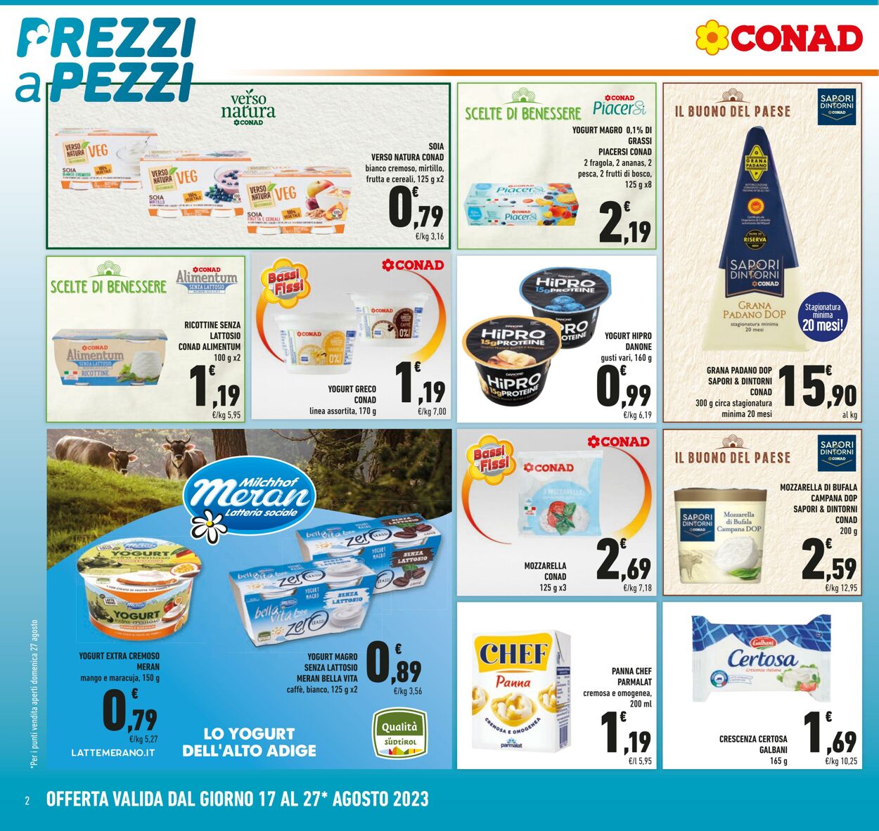 Volantino Conad 17.08.2023 - 27.08.2023