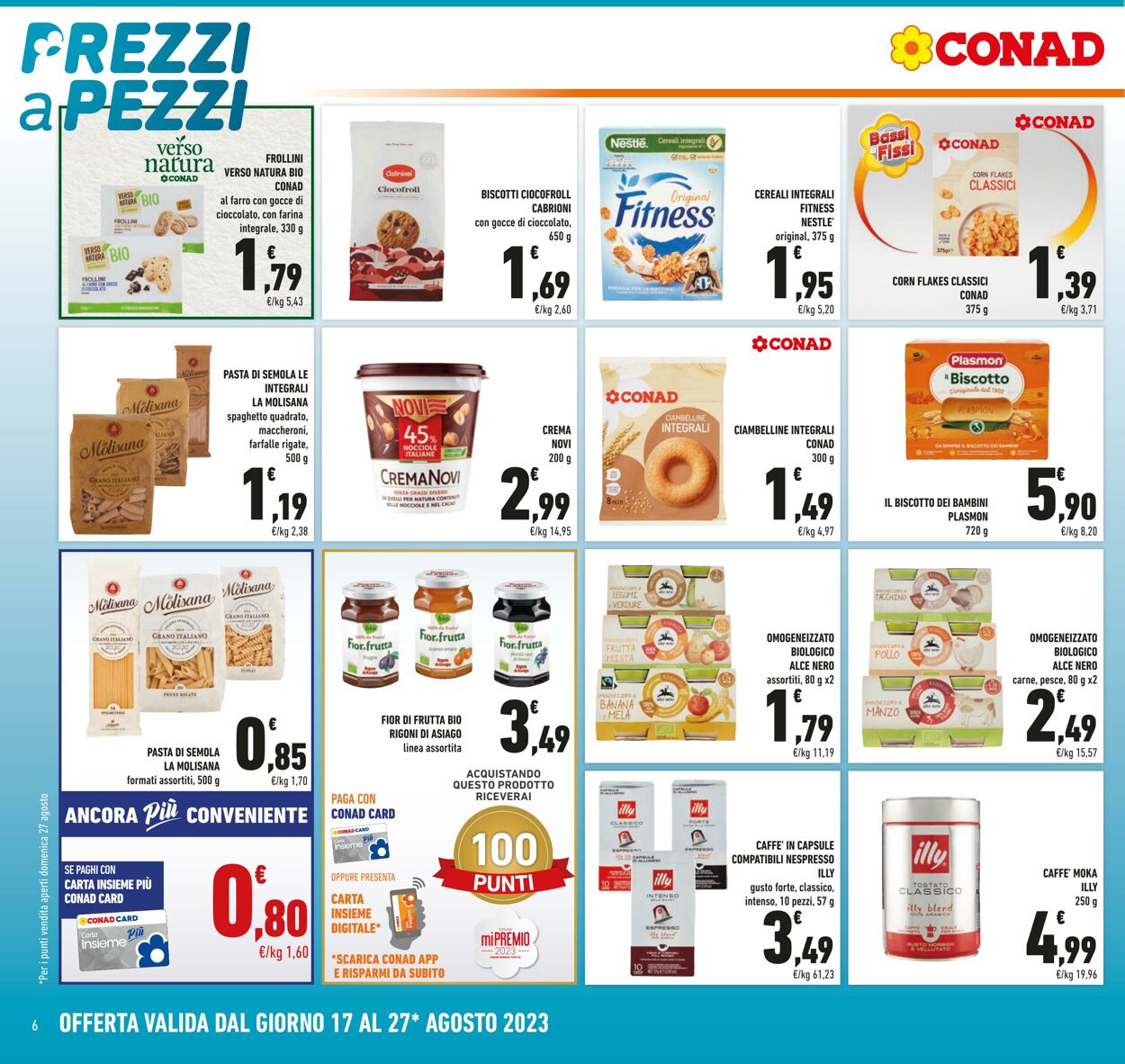 Volantino Conad 17.08.2023 - 27.08.2023