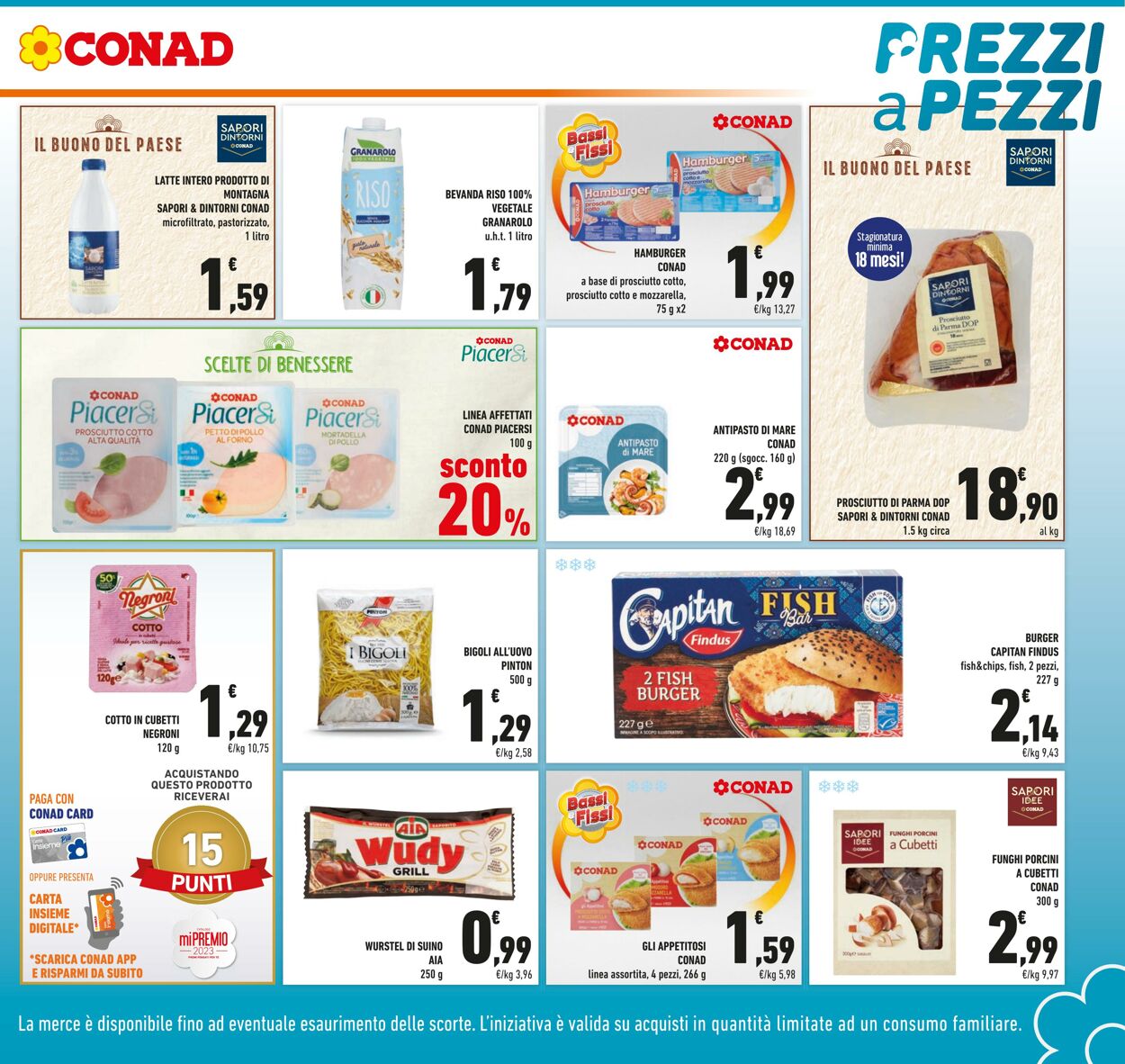 Volantino Conad 17.08.2023 - 27.08.2023