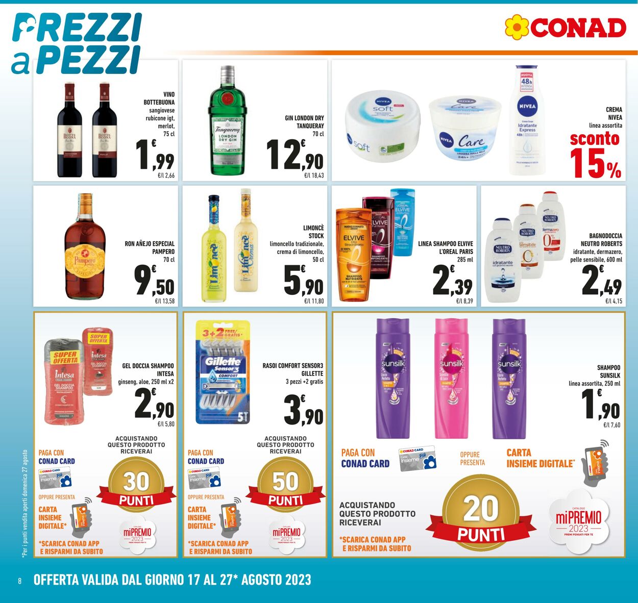 Volantino Conad 17.08.2023 - 27.08.2023