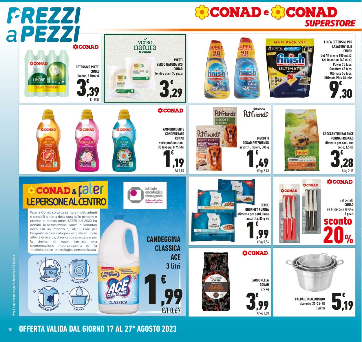 Volantino Conad 17.08.2023 - 27.08.2023