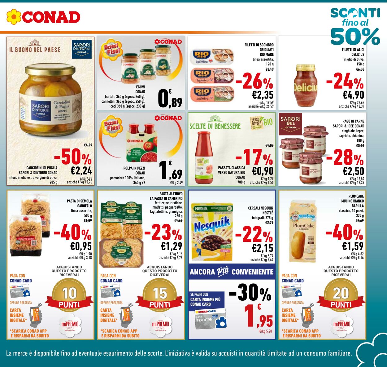 Volantino Conad 11.04.2023 - 23.04.2023