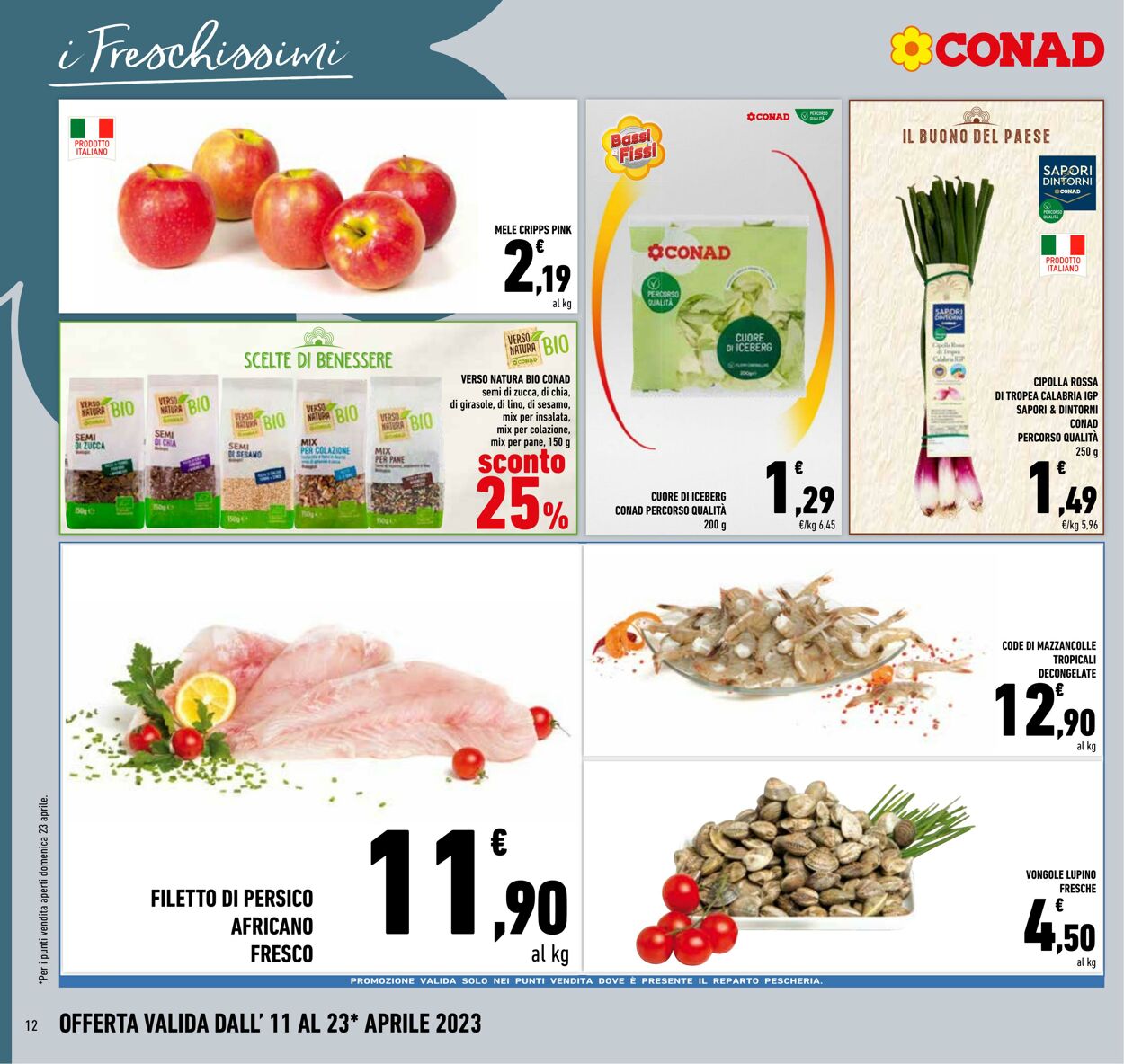 Volantino Conad 11.04.2023 - 23.04.2023