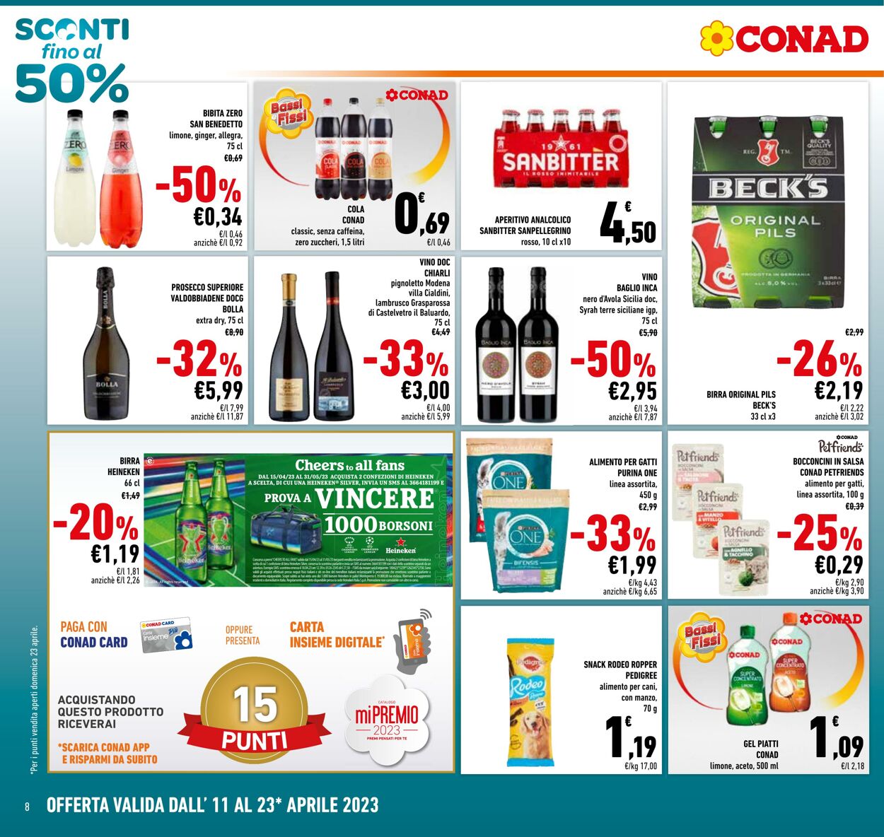 Volantino Conad 11.04.2023 - 23.04.2023