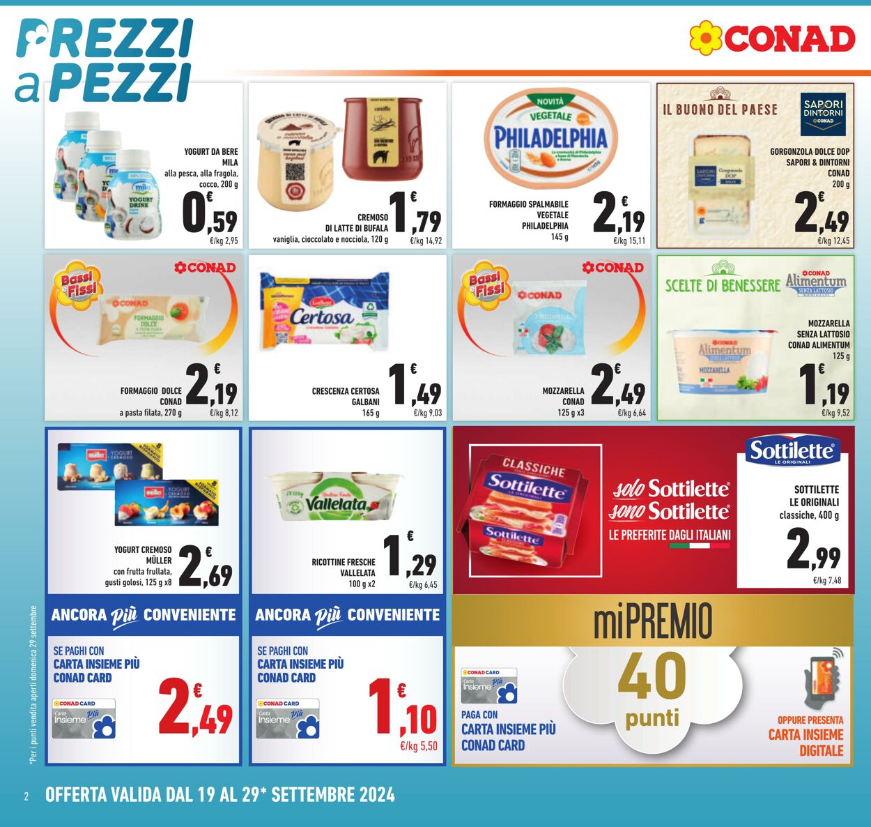 Volantino Conad 19.09.2024 - 29.09.2024