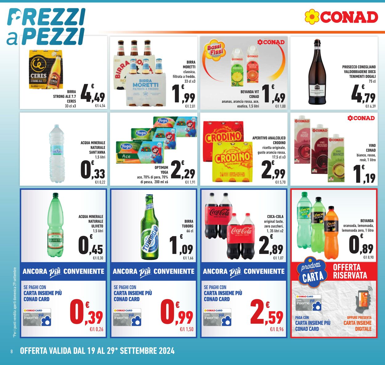 Volantino Conad 19.09.2024 - 29.09.2024