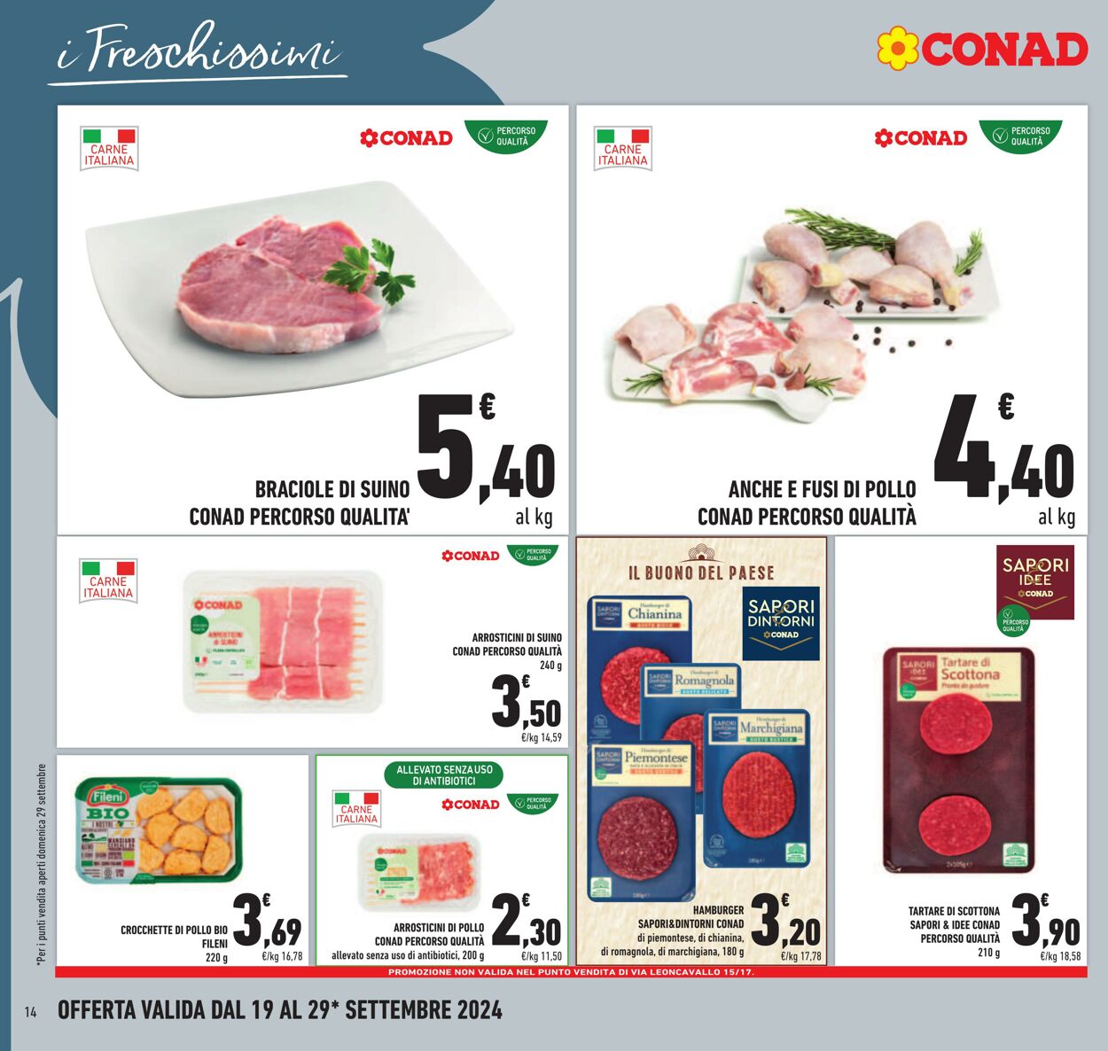 Volantino Conad 19.09.2024 - 29.09.2024