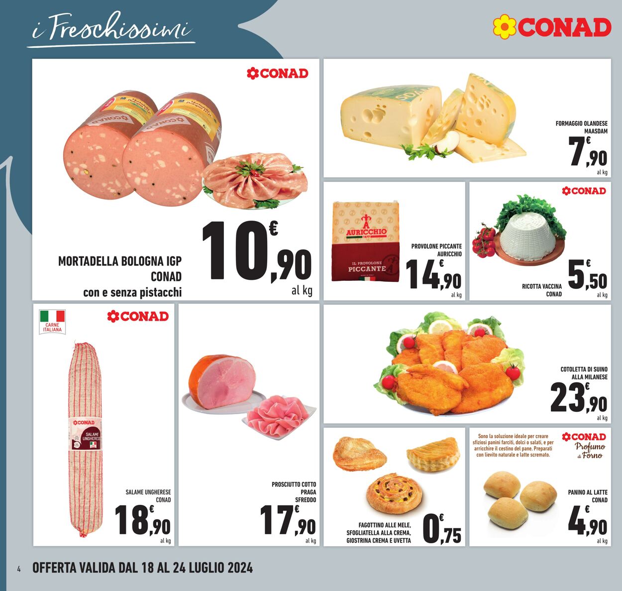 Volantino Conad 18.07.2024 - 24.07.2024