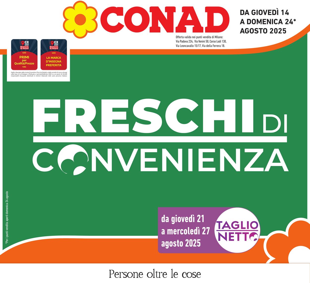Volantino Conad 13.08.2025 - 13.08.2025